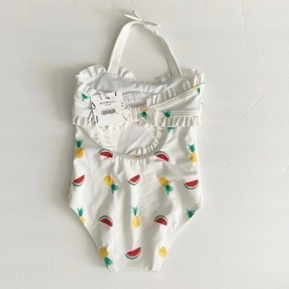 NWT Janie & Jack Baby Girl Set of 2 Swimsuits Bundle 12-18 Months - Picture 8 of 11